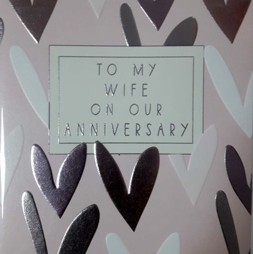 Picture of ANNIVERSARY CARD TO WIFE